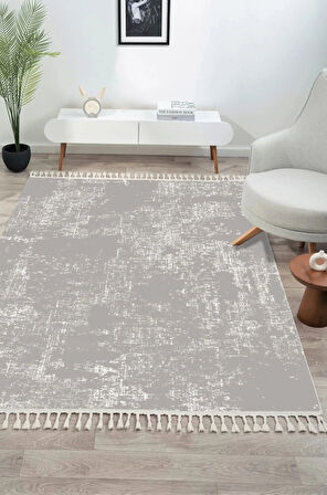 Kreasyon Halı Yolluk Halısı 100x200 Antique AN007 Gri