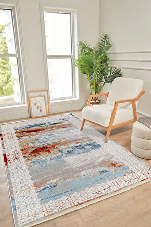 Kreasyon Halı Yolluk Halısı 80x150 Colorium CO006 Çok Renkli