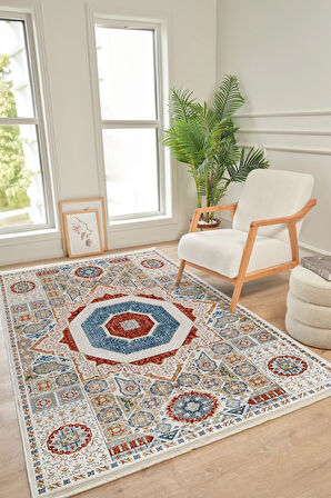 Kreasyon Halı Yolluk Halısı 80x150 Colorium CN003 Çok Renkli