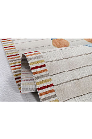 Kreasyon Halı Yolluk Halısı 80x150 Colorium CN007 Çok Renkli