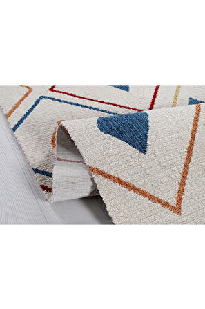 Kreasyon Halı Yolluk Halısı 80x150 Colorium CN009 Çok Renkli