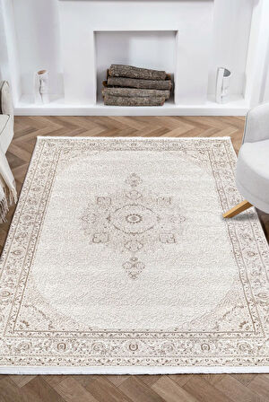 Kreasyon Halı Yolluk Halısı 80x150 Nazende NZ007 Bej