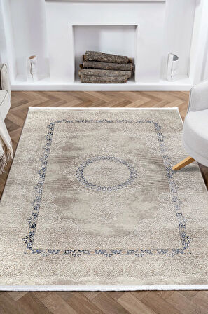 Kreasyon Halı Yolluk Halısı 80x150 Nazende NZ002 Bej