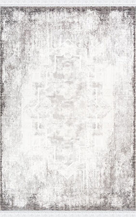 Merinos Halı Yolluk Halısı 80x300 Elegance 74429 096 Gri