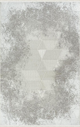 Merinos Halı Salon Halısı 200x290 Ritim 73344 095 Gri