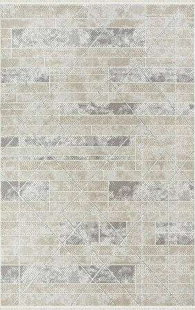 Merinos Halı Yolluk Halısı 100x300 Ritim 73338 071 Vizon