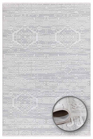 İpek Halı Oda Halısı 120x180 Dalida 3215A Gri