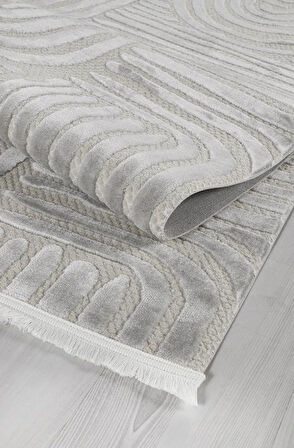 Kreasyon Halı Kişiye Özel Ölçü Yolluk Halısı 80x300 Boyut BY048 Çok Renkli