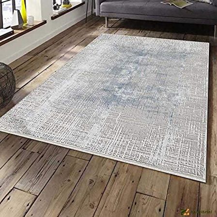 Merinos Halı Yolluk Halısı 100x200 Vitally 17897 063 Mavi