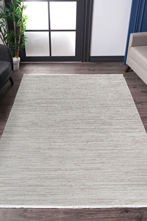 Kreasyon Halı Kişiye Özel Ölçü Oda Halısı 120x550 Bristol BI007 Krem