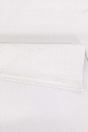 İpek Halı Kişiye Özel Ölçü Yolluk Halısı 80x200 Petunya 3404A Beyaz