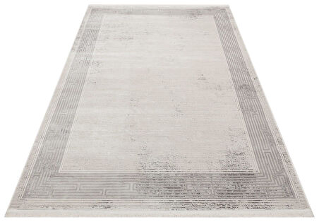 Kreasyon Halı Yolluk Halısı 100x200 Mazzini 1483 Gri