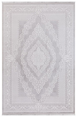 İpek Halı Salon Halısı 200x300 Safarin 7651A Gri