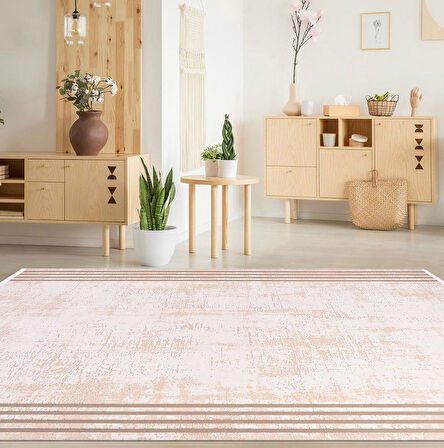 İpek Halı Kişiye Özel Ölçü Oda Halısı 120x180 Sardes 6135A Bej