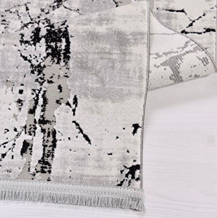 İpek Halı Kişiye Özel Ölçü Oda Halısı 160x300 Roxanne 17103 Gri