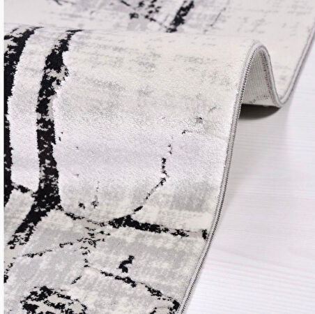 İpek Halı Kişiye Özel Ölçü Oda Halısı 160x300 Roxanne 17103 Gri
