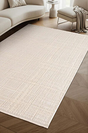 Saten Halı Crown Koleksiyonu CR006W Bej