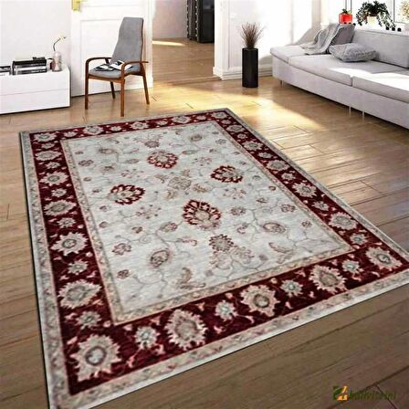 Hitit Salon Halısı Modern 180x280 Lidya Lüx 4175 Bordo