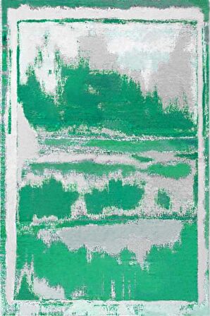 Hitit Yolluk Halısı modern 80x140 Lidya Lüx 4057 Yeşil