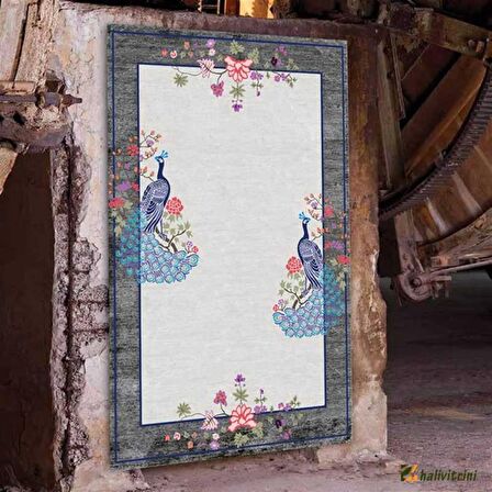 Hitit Yolluk Halısı Modern 80x140 Lidya Lüx 4161 Krem