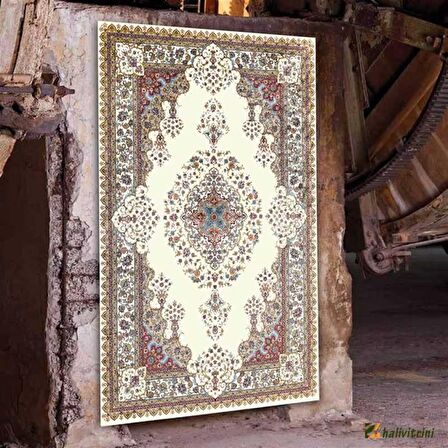 Hitit Yolluk Halısı Klasik 80x140 Lidya Lüx 4169 Krem