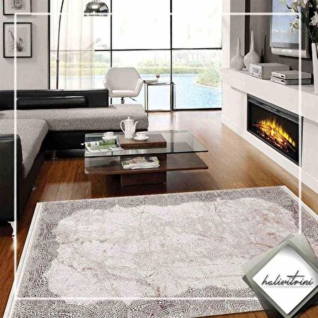 Efsane Salon Halısı Modern 200x290 Esmira 31894 080 Vizon