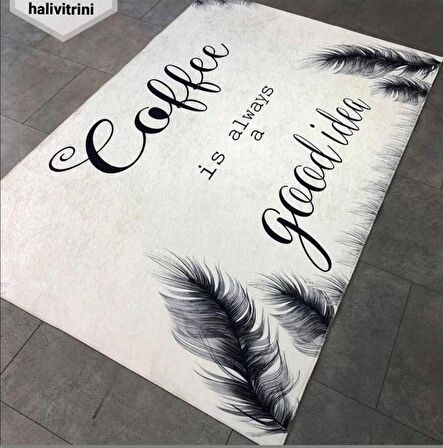 Hitit Mutfak Halısı 180x280 Lidya Lüx GK143 Beyaz