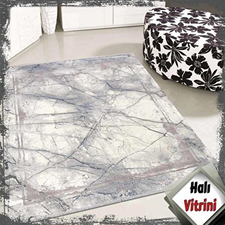 Dinarsu Salon Halısı Modern 200x290 Cobalt 31865 030 Mavi