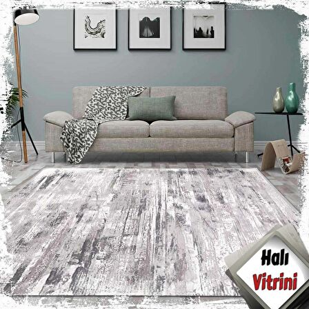 Dinarsu Salon Halısı Modern 200x290 Cobalt 31869 040 Gri