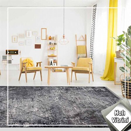 Dinarsu Salon Halısı Modern 180x250 Arora 34679 091 Gri