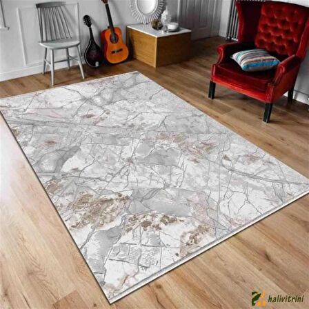 Merinos Yolluk Halısı Modern 80x300 Therapy 19119 080 Vizon