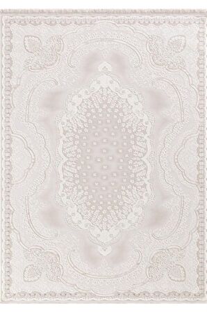 Merinos Salon Halısı Klasik 200x290 Rodin 19777 060 Vizon
