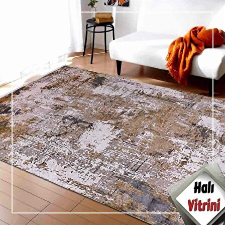 Kreasyon Salon Halısı Modern 200x290 Biblos 9301 Vizon
