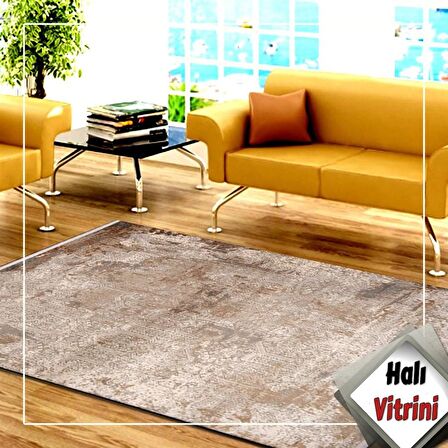 Kreasyon Salon Halısı Modern 200x290 Biblos 9311 Vizon