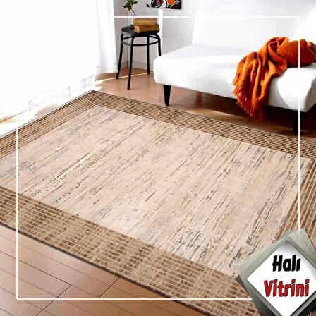 Kreasyon Salon Halısı Modern 200x290 Biblos 9317 Vizon