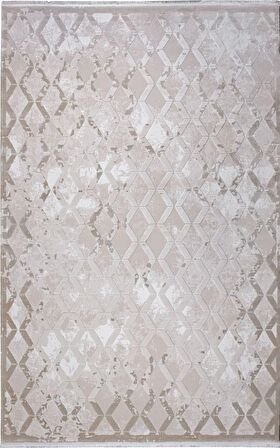 Kreasyon Yolluk Halısı Modern 80x150 Elkenz 7558 Bej