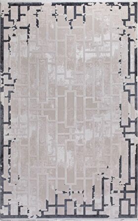 Kreasyon Yolluk Halısı Modern 80x150 Elkenz 7560 Bej