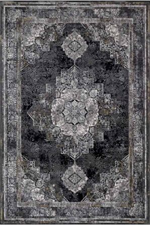 Dinarsu Yolluk Halısı Klasik 80x300 Arora 34678 090 Gri
