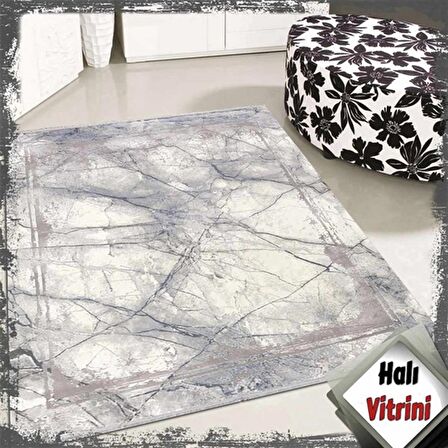 ​Dinarsu Yolluk Halısı Modern 80x300 Cobalt 31865 030 Mavi
