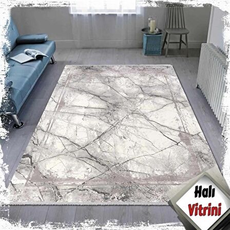 ​Dinarsu Yolluk Halısı Modern 80x150 Cobalt 31865 095 Gri