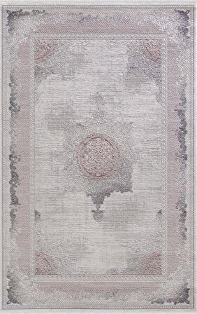 Merinos Salon Halısı Klasik 200x290 Diyez 34929 055 Pembe Açık
