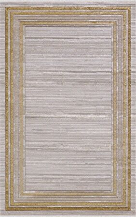 Merinos Oda Halısı Modern 150x233 Diyez 34930 075 Sarı