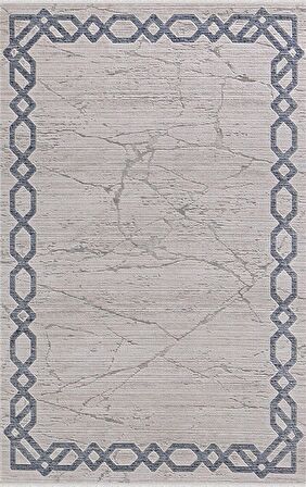 Merinos Oda Halısı Modern 150x233 Diyez 34931 030  Mavi