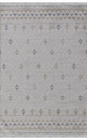 Padişah Salon Halısı Modern 200x290 Zeta 36147 957 Gri