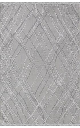 Padişah Salon Halısı Modern 200x290 Zeta 36149 095 Gri