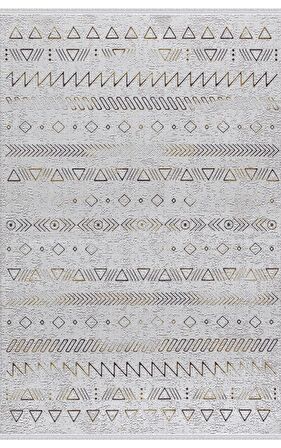 Padişah Salon Halısı Modern 180x250 Zeugma 36747 678 Krem