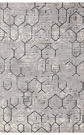 Padişah Salon Halısı Modern 200x290 Paris 36196 095 Gri