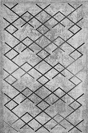 Kreasyon Dijital Oda Halısı Modern 120x180 Pandora 2735 Gri