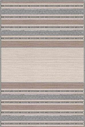 Kreasyon Dijital Salon Halısı Modern 180x250 Pandora 2743 Vizon