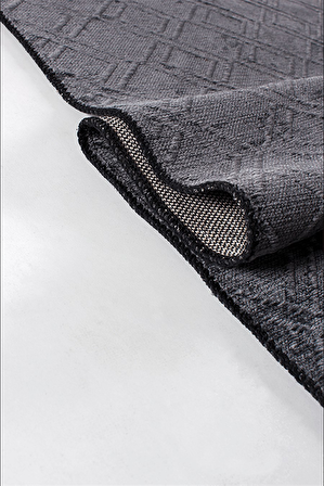 Kreasyon Oda Halısı Modern 120x180 Wellsoft A0042 Siyah